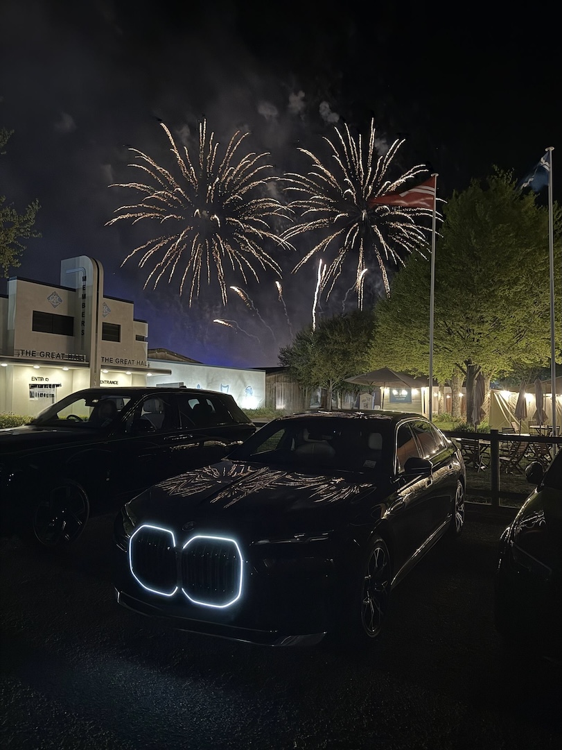 Fireworks, Goodwood and the BMW i7: A Standout Evening on the Members’ Meeting Weekend
