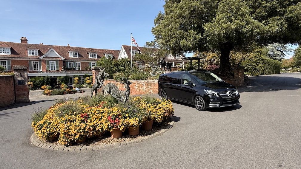 Chewton Glen Chauffeur Wait-and-Return for a Special Occasion