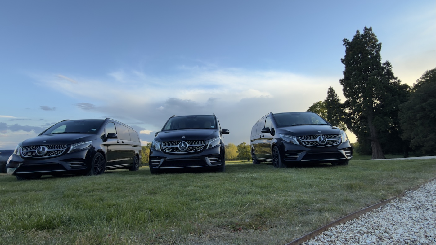 Three V-Classes, One Plan: Corporate Travel Done Properly