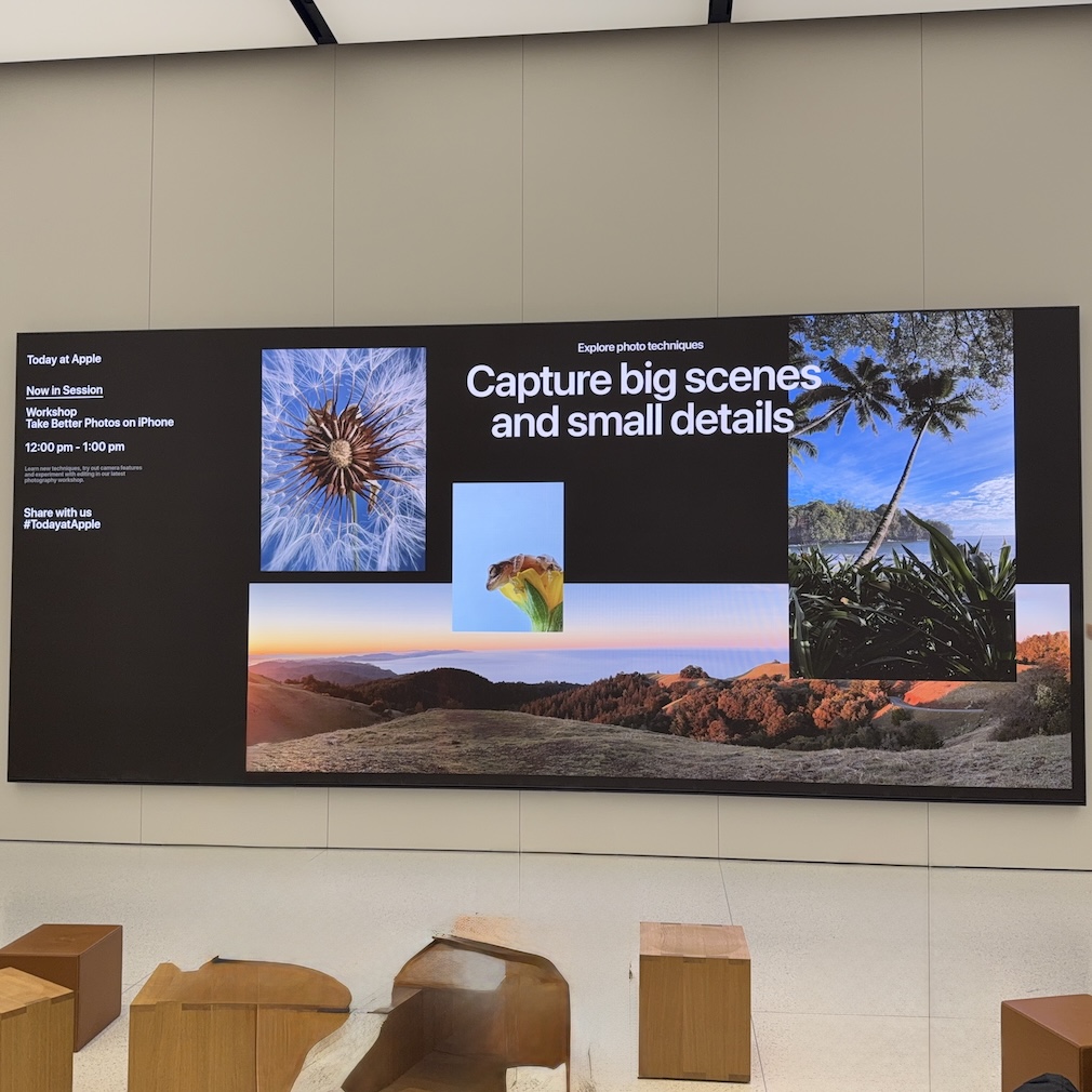 Today at Apple: Sharper Photos, Better Journeys